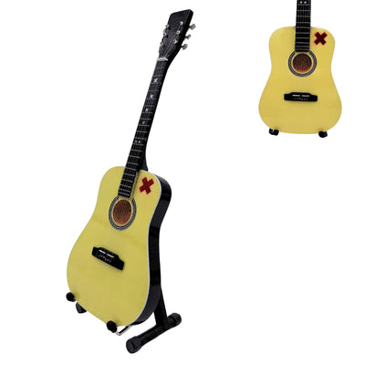 Mini-Gitarre Ed Sheeran 27,5 cm aus Mahagoni mit der Möglichkeit der Personalisierung durch Gravur