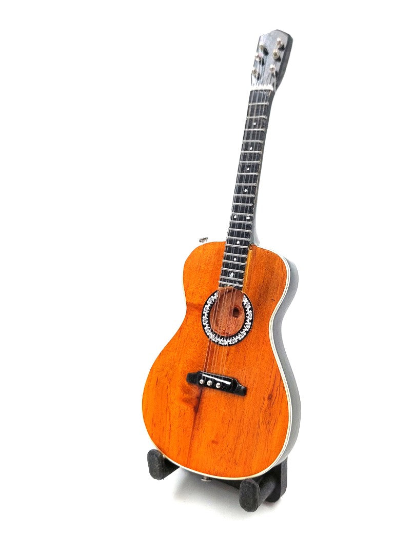 Mini-Klassikgitarre 15 cm im Stil von Paco de Lucia mit Gravurmöglichkeit