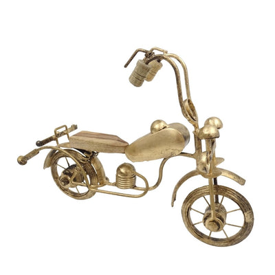 Klassisches Metallmotorradmodell NC1733 mit Gravur
