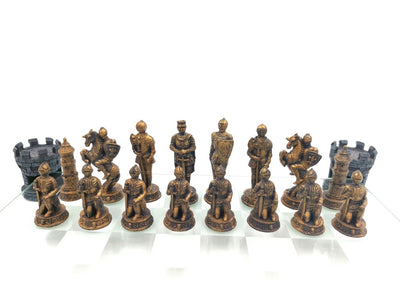 Ritter-Schach 42x42 cm mit Gravur