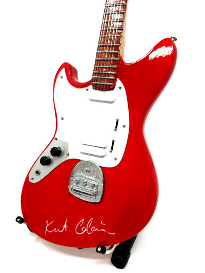 Mini-Gitarre Kurt Cobain Nirvana MGT-0277 mit personalisierbarer Gravur