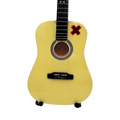 Mini-Gitarre Ed Sheeran 27,5 cm aus Mahagoni mit der Möglichkeit der Personalisierung durch Gravur