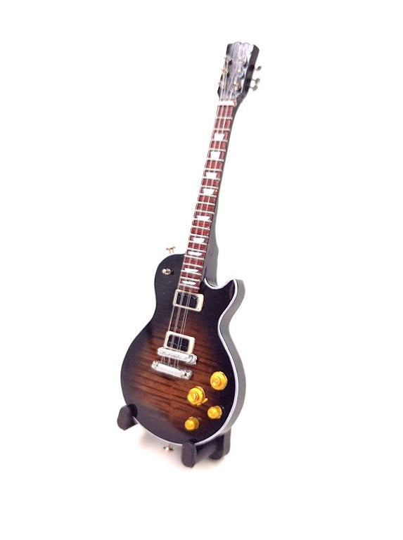 Mini-Gitarre 15 cm im Slash-Stil aus Mahagoniholz