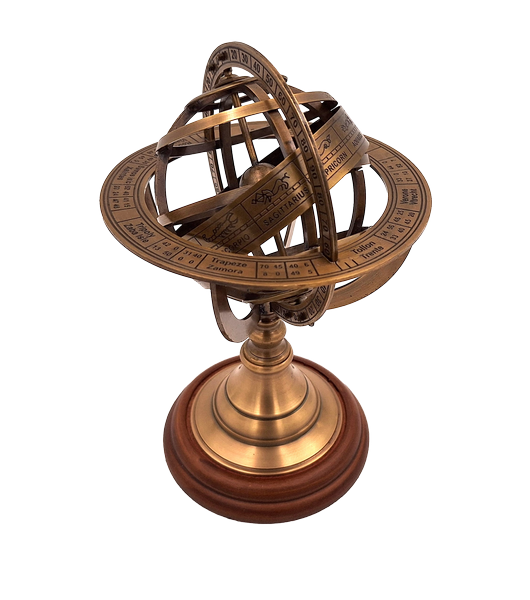Messing-Astrolabium – Höhe 21cm - AMG140