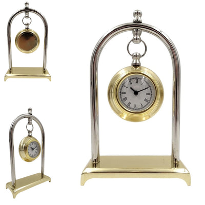 Vintage Kaminuhr Retro M02 mit personalisierbarer Gravur
