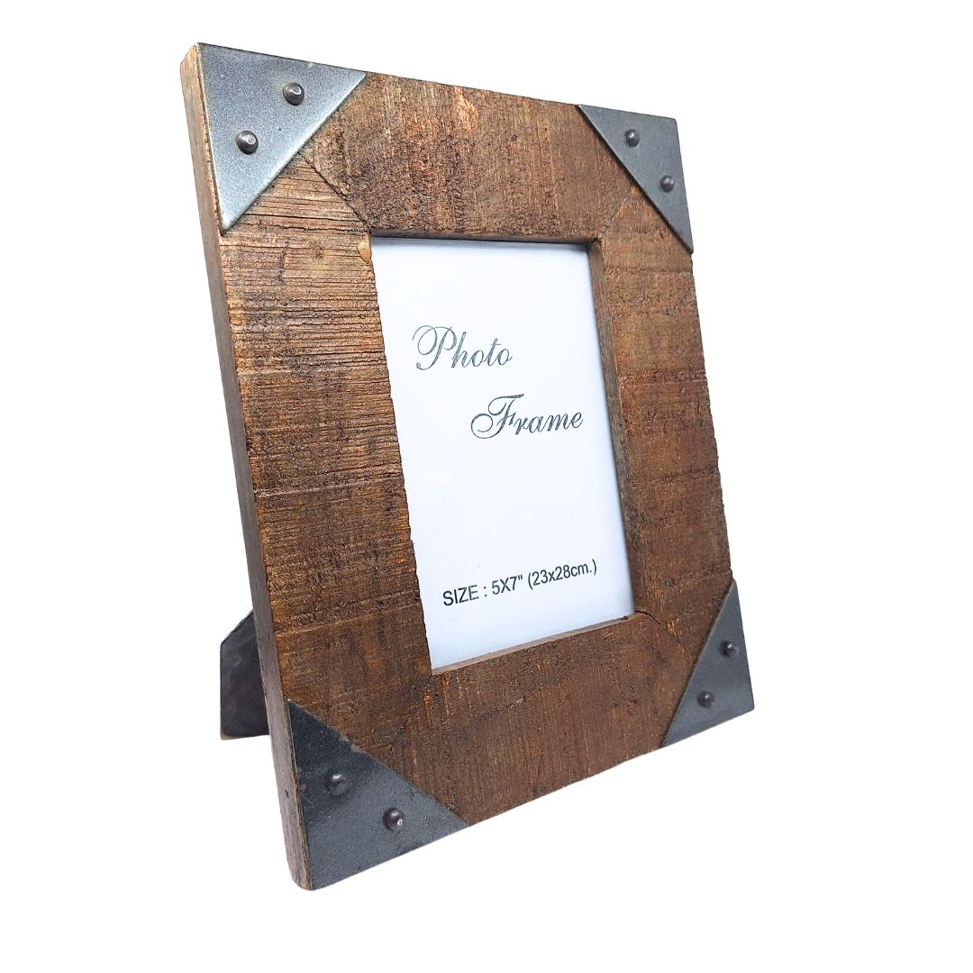 Holz-Fotorahmen 13 x 18 cm mit Personalisierung durch Gravur