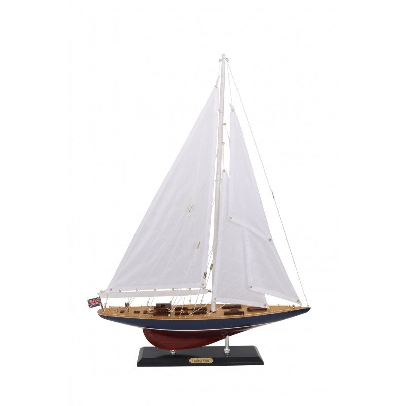 Endeavour Yacht-Replik 70 cm mit personalisierbarer Gravur