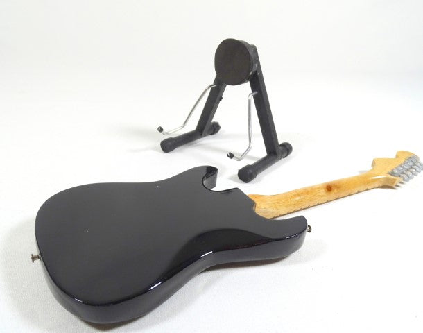 Mini-Gitarre Pink Floyd aus Mahagoniholz, handgefertigt, 27,5 cm, mit der Möglichkeit der Personalisierung durch Gravur, ideales Geschenk für Musikfans