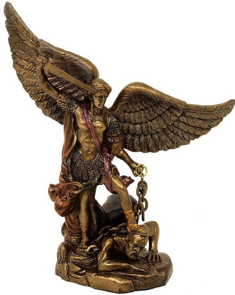 Erzengel Michael - dekorative Figur mit der Möglichkeit einer personalisierten Gravur