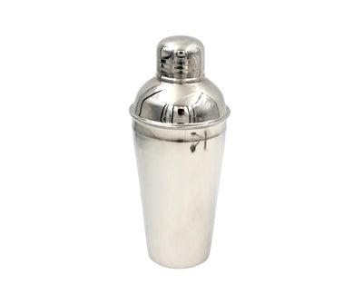 Barkeeper-Set Steel 3-teilig mit Gravur-Personalisierung - Shaker 750 ml, Jigger 15/30 ml, Sieb - elegantes Geschenk für Cocktail-Liebhaber, Edelstahl, silberne Farbe