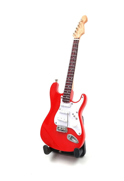 Mini-Gitarre 15 cm BMG-009 im Stil von Mark Knopfler mit Gravurmöglichkeit