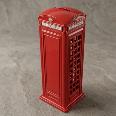 Dekorative Telefonzellen-Figur