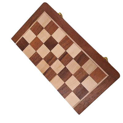 Magnetisches Holzschach 30x30 cm, klappbar G614 mit Gravur