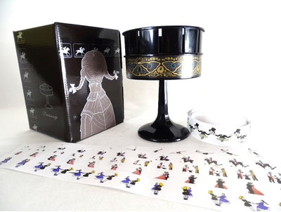 Zoetrop H68 – Filmprojektor aus dem 19. Jahrhundert mit personalisierbarer Gravur, ideal als Geschenk – Höhe 19 cm, klassisches Design zur Wohnraumdekoration