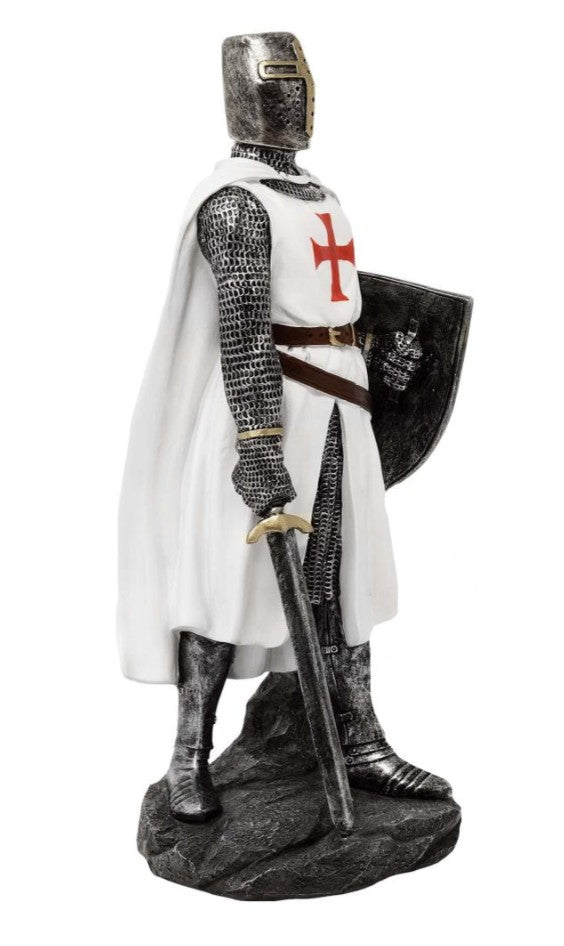 Tempelritter – Dekorative Figur 30 cm mit Personalisierung durch Gravur