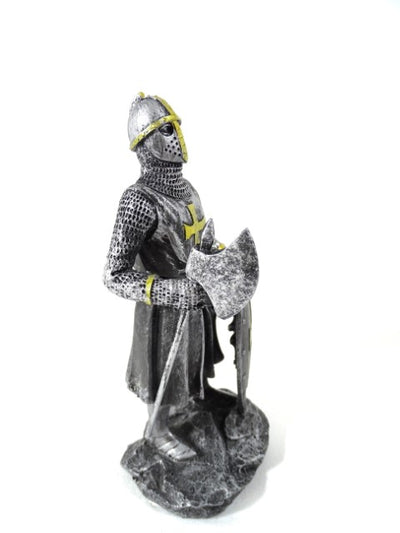 Ritterfigur - Kreuzritter 18 cm mit der Möglichkeit einer personalisierten Gravur