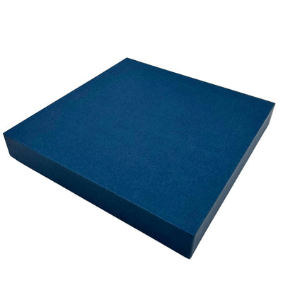 Elegantes dunkelblaues Leder-Notizbuch A5 mit Kugelschreiber und personalisierter Gravur in Geschenkbox