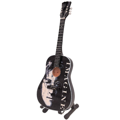 Dekorative Mini-Gitarre John Lennon The Beatles 24 cm mit personalisierter Gravur