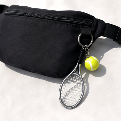 Sport-Schlüsselanhänger Tennisschläger – Geschenk für Tennisspieler - TRK-004