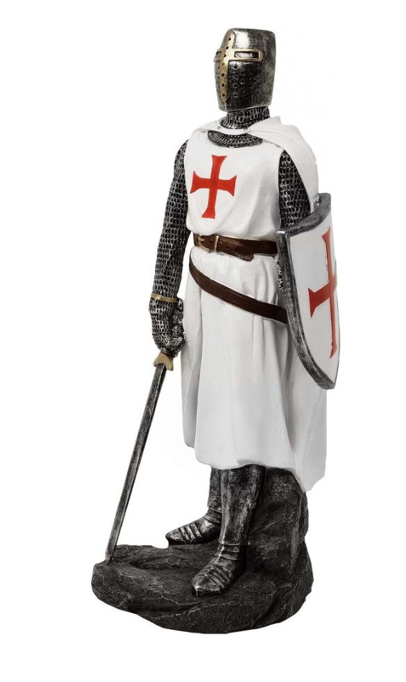 Tempelritter – Dekorative Figur 30 cm mit Personalisierung durch Gravur
