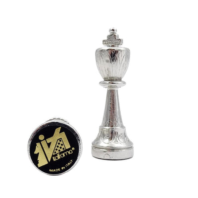 Exklusive Schachfiguren Italfama aus vergoldetem Metall 53x53 cm mit personalisierbarer Gravur