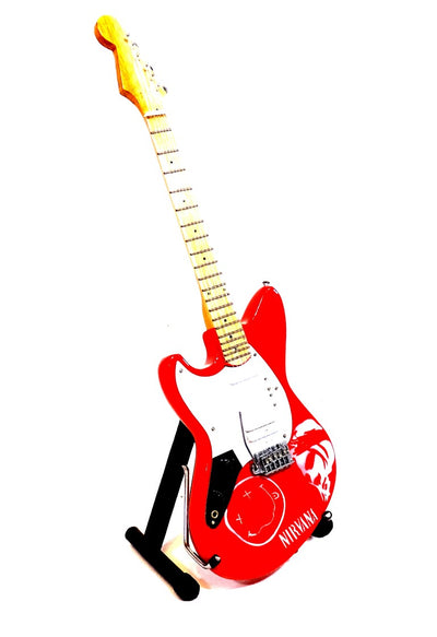 Mini-Gitarre im Stil von Nirvana – Kurt Cobain