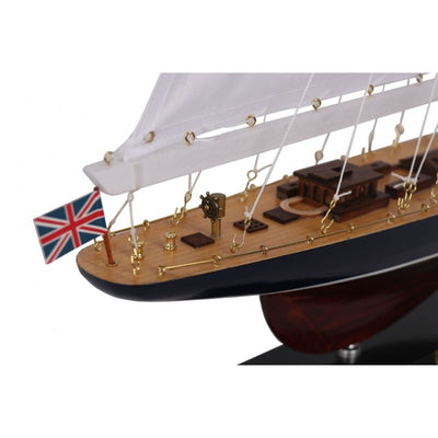 Endeavour Yacht-Replik 70 cm mit personalisierbarer Gravur