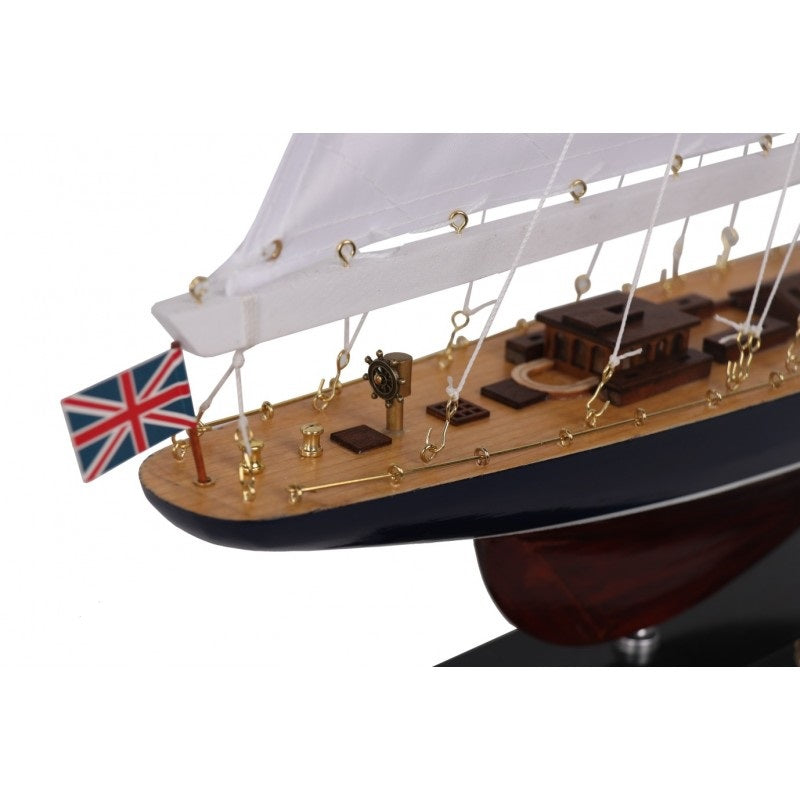 Endeavour Yacht-Replik 70 cm mit personalisierbarer Gravur