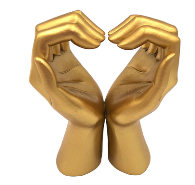 Goldene dekorative Glamour-Figur