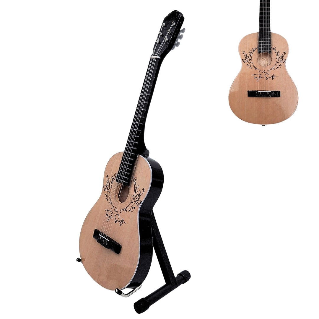Mini-Gitarre Taylor Swift MGT-8938 mit Gravur  