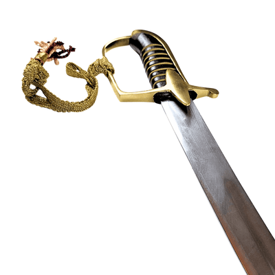 Polnische Kavalleriesäbel Modell 1921 „Radziwiłłówka“ - Replik mit Gravur-Personalisierung, elegantes Geschenk für Geschichtsfreunde, aus hochwertigem Stahl, Länge 95 cm