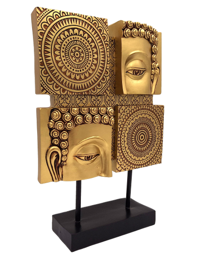 Buddhistische Mandala-Figur mit der Möglichkeit einer personalisierten Gravur