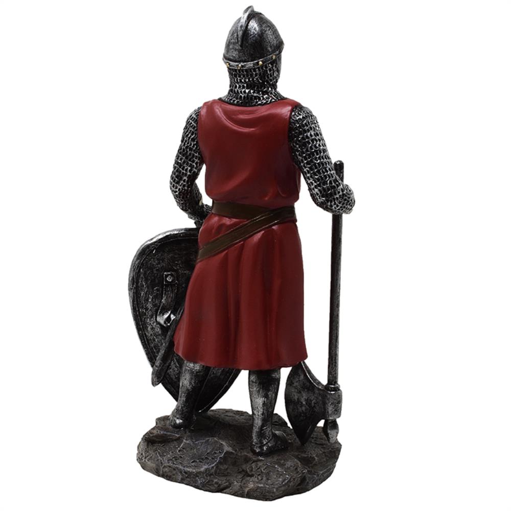 Figur Kreuzritter 18,5 cm aus Polyresin mit personalisierbarer Gravur