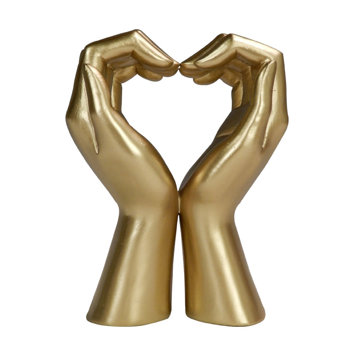 Goldene dekorative Glamour-Figur