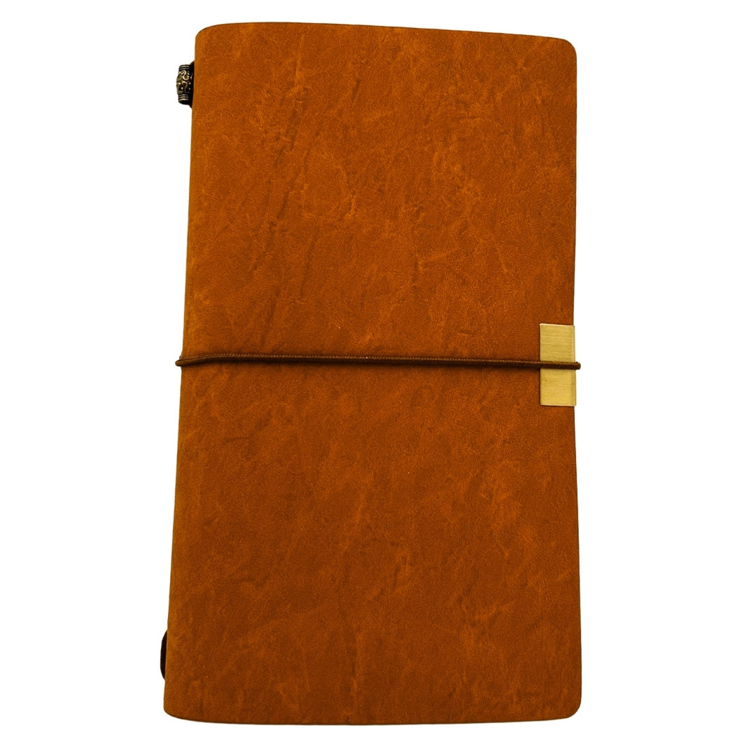 Leder-Reisetagebuch mit personalisierter Gravur  