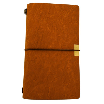 Leder-Reisetagebuch mit personalisierter Gravur  