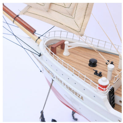 Exklusives Segelschiffmodell Dar Pomorza 82 cm mit Möglichkeit zur Personalisierung durch Gravur