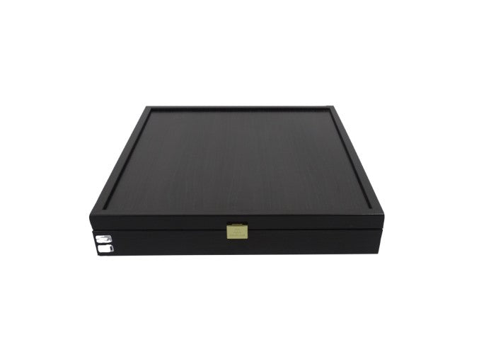 Exklusives Messing-Schachspiel Staunton S32BLA 28x28 cm mit individueller Gravurmöglichkeit  