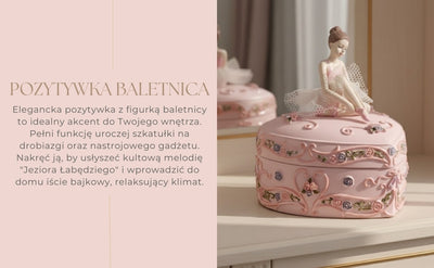 Spieluhr Ballerina Herz Schwanensee mit Personalisierung und Gravur, Rosa, 12,5 cm, Perfektes Geschenk zum Geburtstag oder Jubiläum