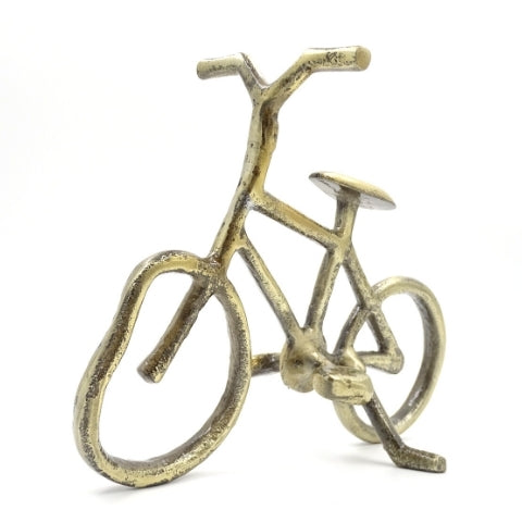 Fahrradfigur MT209 aus Metall mit individueller Gravurmöglichkeit  