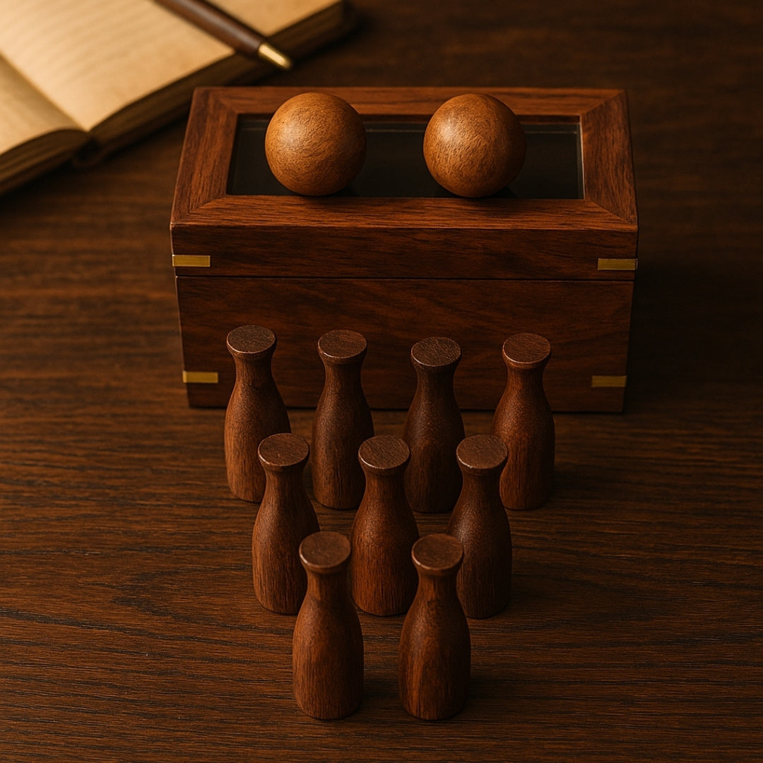Mini-Bowlingkegel SE08 mit Gravur