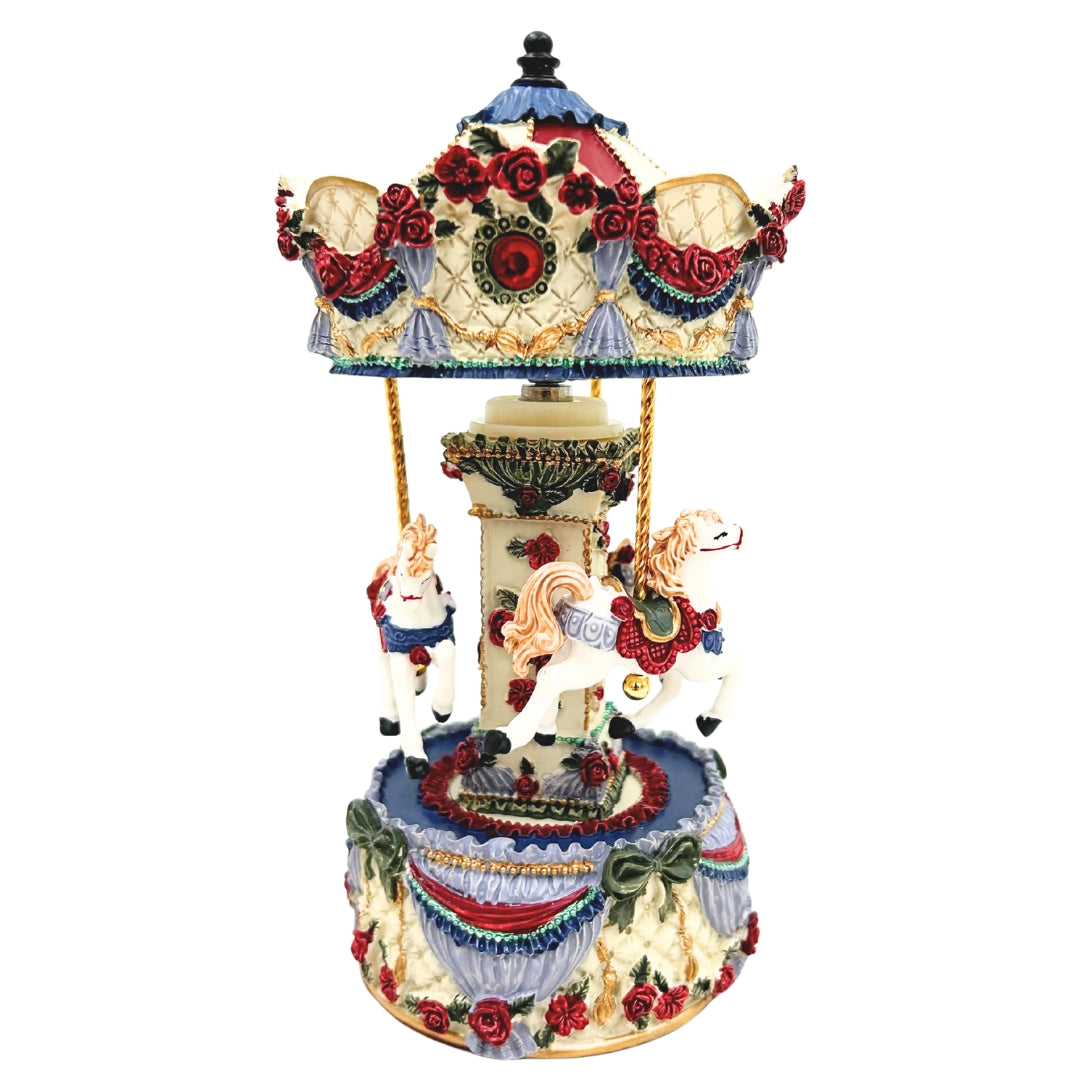 Karussell Spieluhr 18 cm mit Gravur