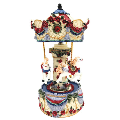 Karussell Spieluhr 18 cm mit Gravur