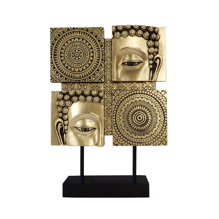 Buddhistische Mandala-Figur mit der Möglichkeit einer personalisierten Gravur