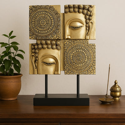 Buddhistische Mandala-Figur mit der Möglichkeit einer personalisierten Gravur
