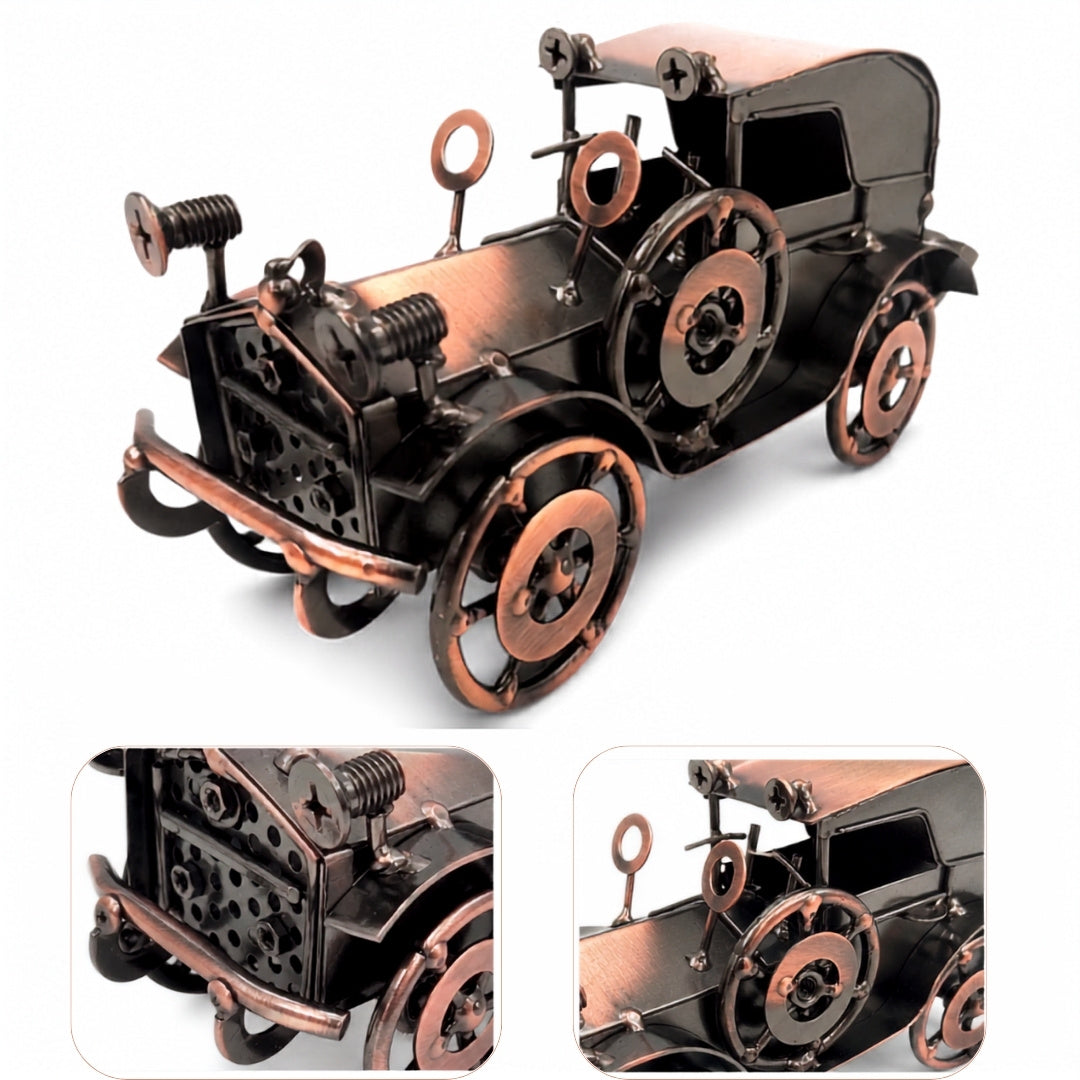 Metallmodell Retro-Automobil Q87 mit Gravurmöglichkeit