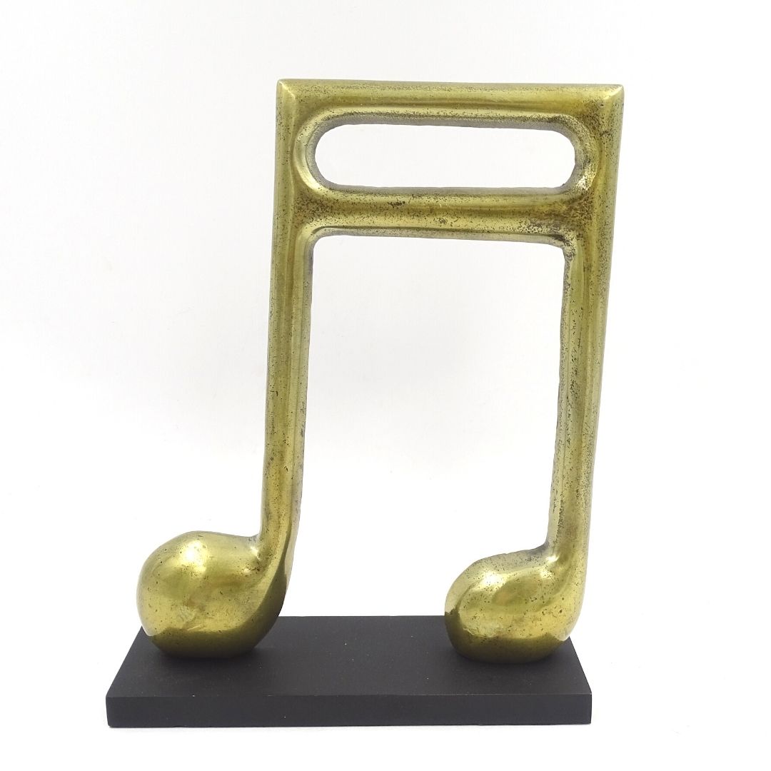 Statuette Goldene Sechzehntelnote mit personalisierbarer Gravur