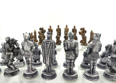 Ritter-Schach 42x42 cm mit Gravur