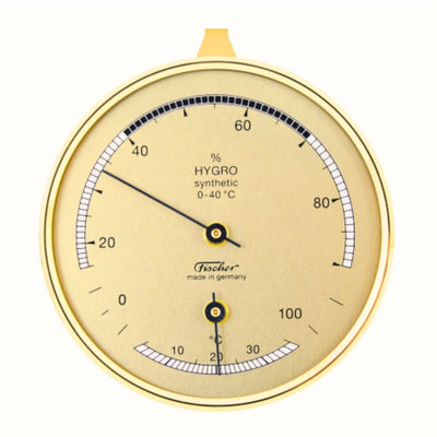 Hygrometer und Thermometer für Zuhause Fischer 123TMS mit Gravurpersonalisierung