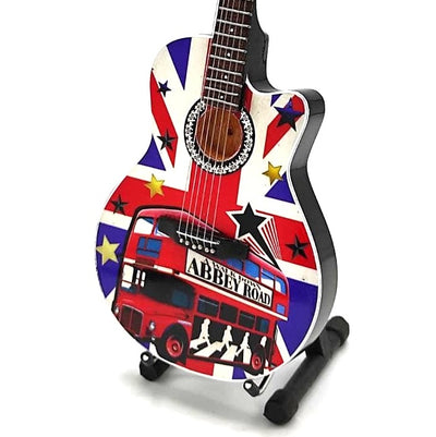 Mini-Sammlergitarre The Beatles